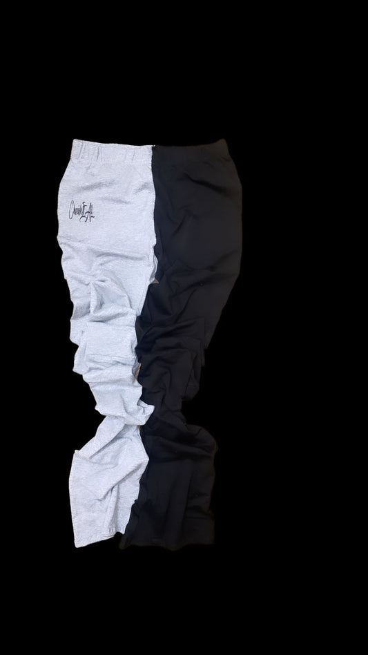 Cherish it all split decision stacked leggings