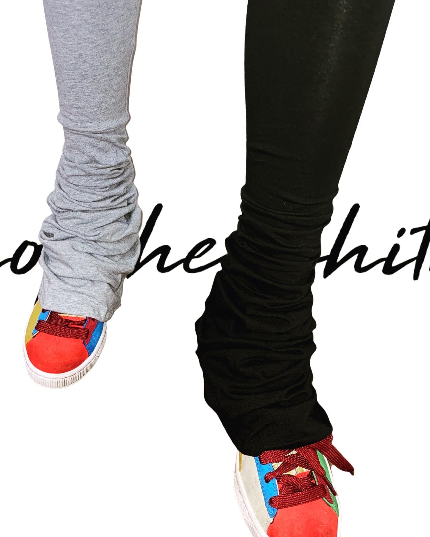 Cherish it all split decision stacked leggings