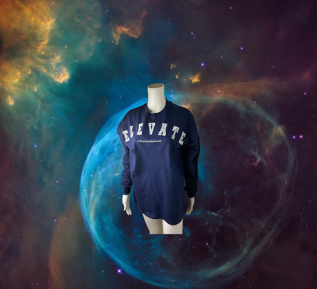 Elevate letter graphic long sleeve